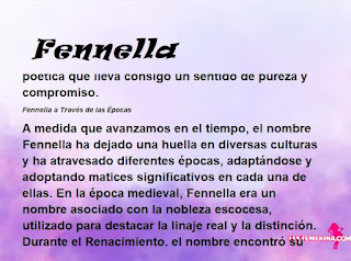 significado del nombre Fennella
