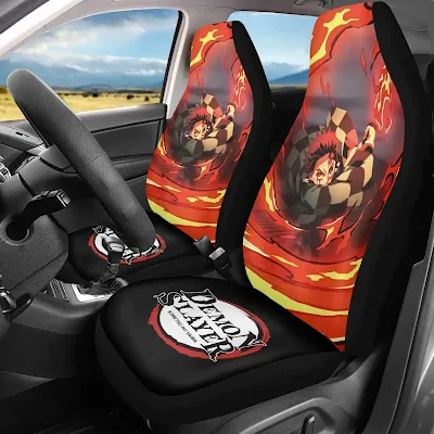 Demon Slayer Anime Car Seat Covers