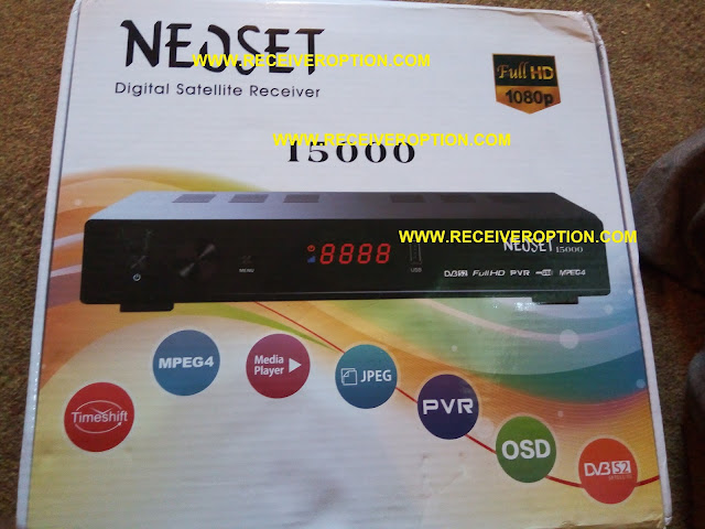 NEOSET 15000 HD RECEIVER POWERVU KEY OPTION