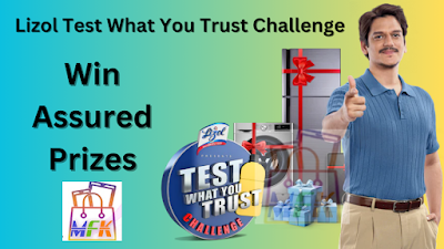 Lizol Test What You Trust Challenge Win iPad and More