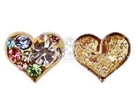 Nail Deco Parts for Valentine's Day ! lovely Heart Shape Deco Parts