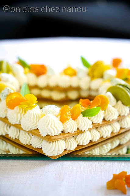 number cake , fêtes des mères , agrumes , mascarpone , fleur d'oranger , palais des thés