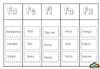 silabas para aprender a leer