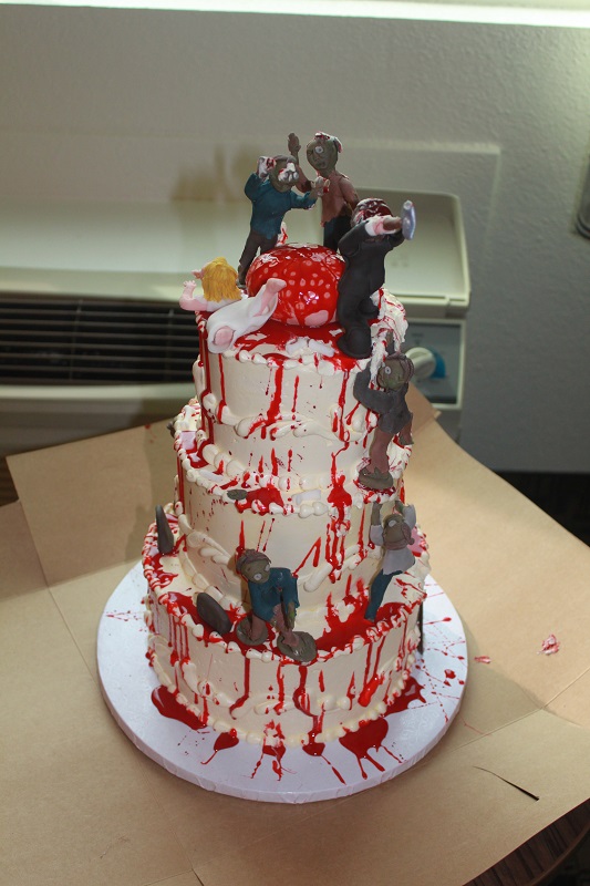 Devanys Designs Zombie  Wedding  Cake 