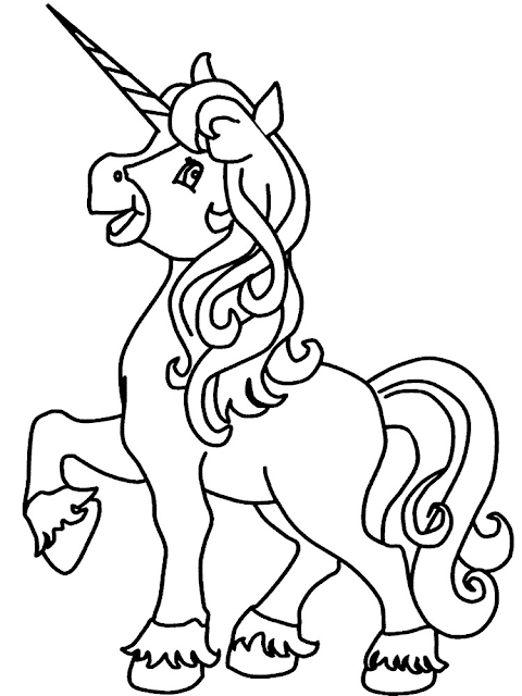  Mewarnai  Gambar  Unicorn