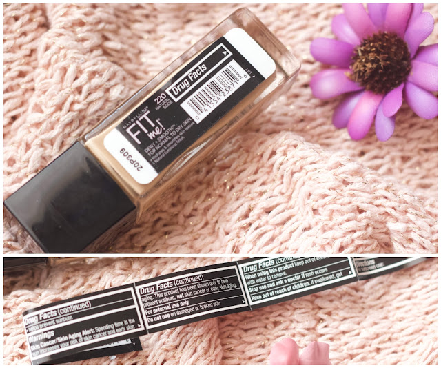 review maybelline fit me foundation