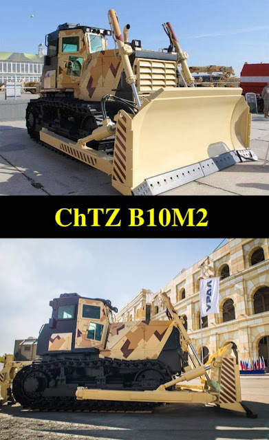 Russian Armored Bulldozer ChTZ B10M2