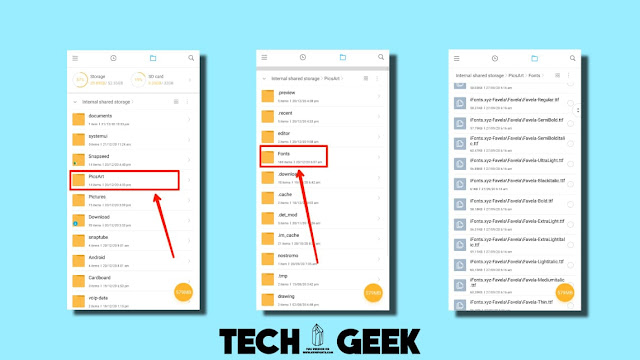 Add Custom Fonts to PicsArt