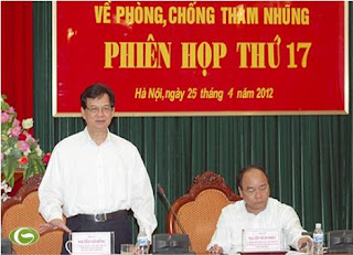 Thủ tướng Nguyễn Tấn Dũng phát biểu kết luận Phiên họp 
