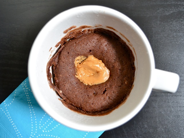 cooked chocolate mug cake