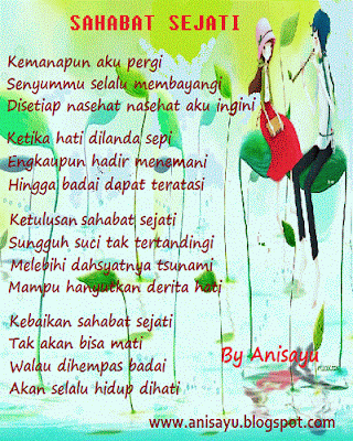 PUISI CINTA BY ANISAYU Puisi Tentang Sahabat Sejati PUISI CINTA BY ANISAYU Puisi Tentang Sahabat Sejati