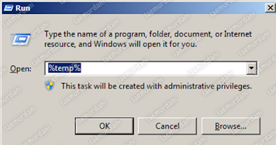 cara menghapus file sampah di laptop windows 10