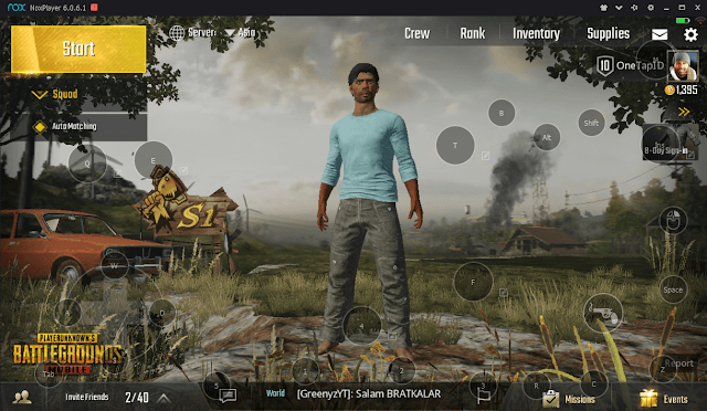 Cara Main PUBG Mobile Bahasa Inggris di PC / Laptop