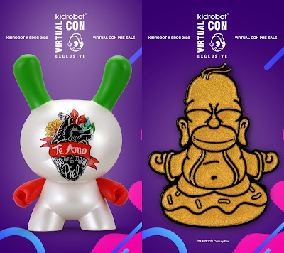 Kidrobot’s San Diego Comic-Con 2020 Exclusive Vinyl Figures, Plush & Pin