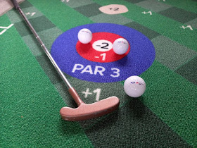 Putt18 Indoor Golf Putting Game Mat