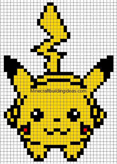 pikachu+minecraft
