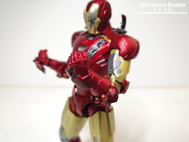 Review del S.H.Figuarts Captain America y Thor - Avengers Assemble - e Iron Man mk6 Battle Damage ed.