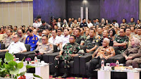 Apel Enam Pilar, Danrem Sampaikan, “ Korem 043/Gatam Dan Jajaran TNI Siap Bantu Kepolisian,  Pemerintah  Daerah  Provinsi   Lampung “