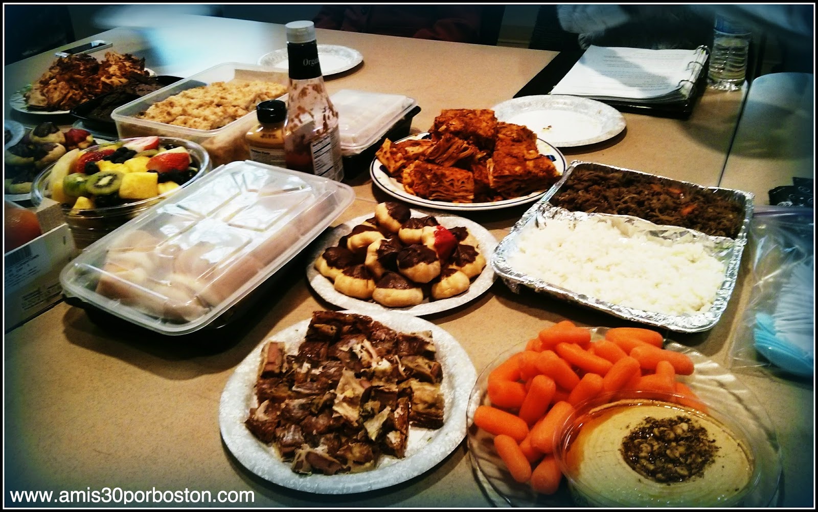 Comida para Compartir en las Clases de Inglés