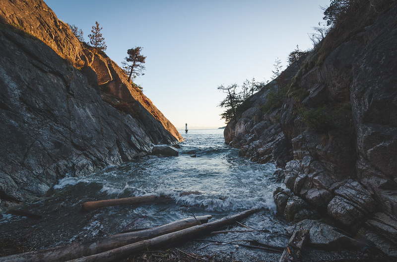 Vancouver beach ocean shore sequence