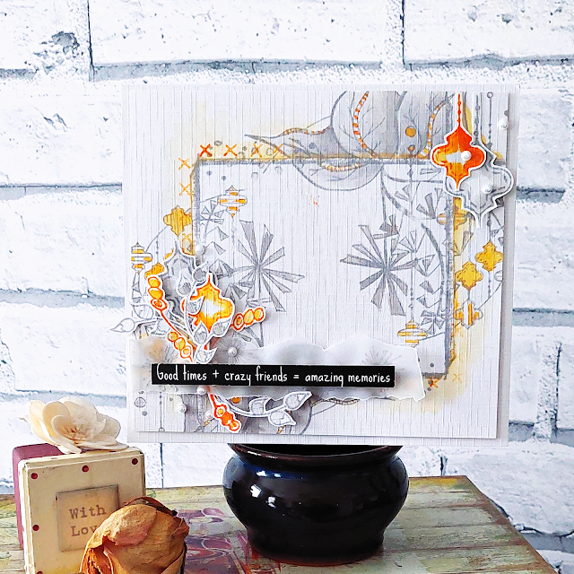 Stunning card ideas with the retiring Shady Designs Encircle Stamp Set - project idea by Lou Sims