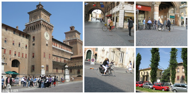 Ferrara-Castillo Estense-bicicletas