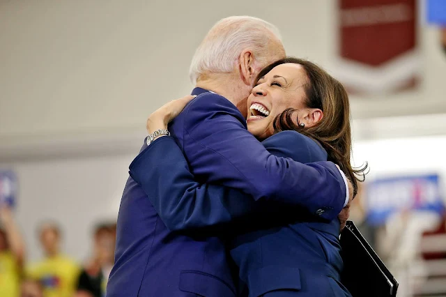 VP Joe Biden and Sen. Kamala Harris