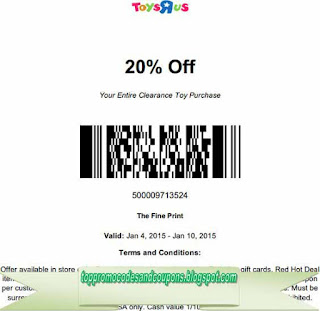 Free Printable Toys R Us Coupons