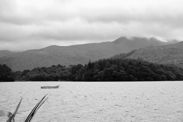 Boat on the Bay Derreen Gardens Kerry