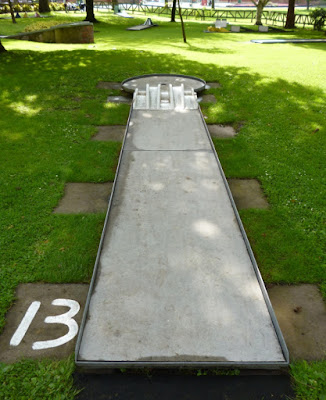 Miniature Golf at Cae Glas Park in Oswestry