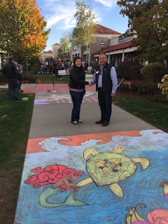 Franklin Rotary sidewalk chalk challenge a success 3