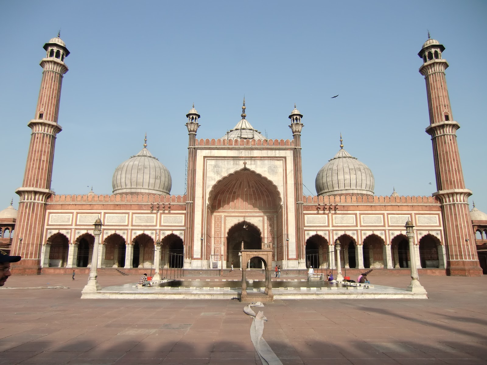 Islamic Pictures Jama Masjid  Delhi India Greatest Mosque 