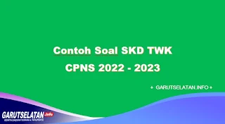 Contoh Soal SKD TWK CPNS 2022 - 2023