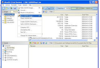 Cara Buat CD/DVD Bootable (Booting CD) pada UltraIso 9