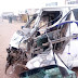  Trailer collided with  Hummer Bumber Bus at Dogo ice, Samaru.