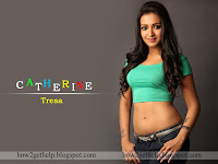 beautiful indian actress, catherine tresa wallpaper, sexy navel show