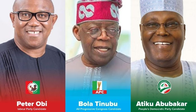 2023: How Tinubu, Atiku, Peter Obi’s choices of running mates may decide presidential election