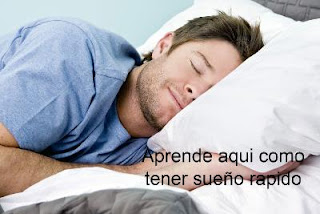 como tener sueño rapido