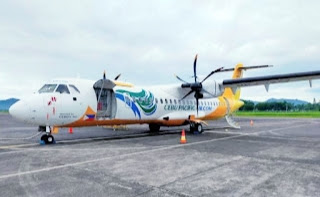 Pesawat Cebu Pacific Landing di Bandara Internasional Sam Ratulangi Manado