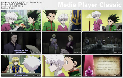 Download Film / Anime Hunter x Hunter 2011 Episode 54 "Itu Keberuntungan Kan?" Bahasa Indonesia