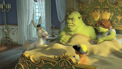 Resultado de imagem para shrek e fiona dormindo