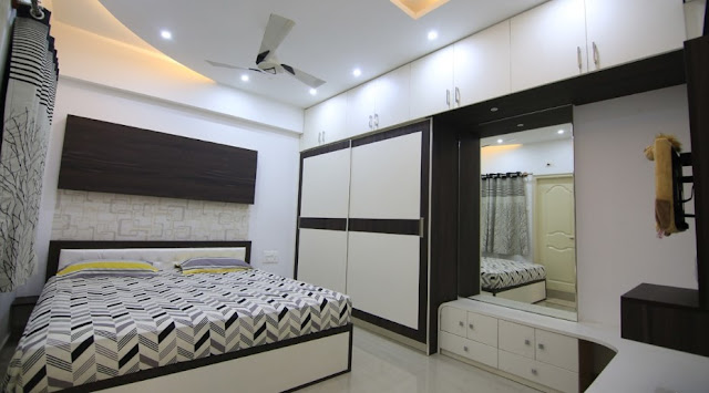 low budget bedroom 2 bhk flat interior design