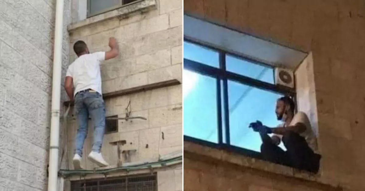 Palestinian Man Climbs Hospital Wall To Be With His Mother During Her Final Breaths After She Developed CoVid-19