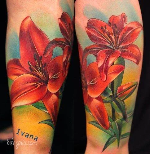 Tatuajes de orquídeas