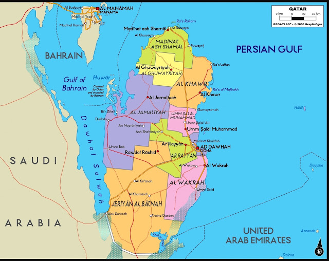 Qatar Map