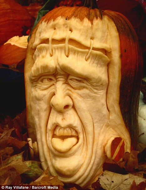 funny pumpkin carving