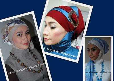 Muslimah Fashion Bandung on Kreasi Jilbab Tanpa Ciput  Trend 2010
