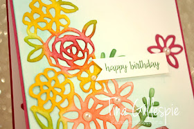 scissorspapercard, Stampin' Up!, Springtime Impressions Thinlits, Happy Birthday Gorgeous, Dragonfly Dreams