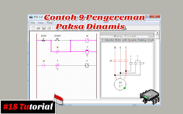 Contoh 9 Pengereman Paksa Dinamis | Tutorial bahasa Indonesia #18