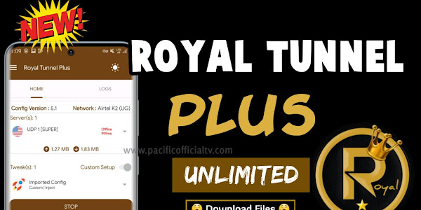 Royal Tunnel Settings and Files - How to setup Royal Tunnel Plus for free Unlimited Internet